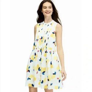 Kate Spade Lemon Print Dress Size L